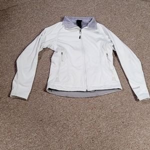 The Northface Windstopper jacket white size medium